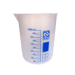 BECKER GRADUADA PLASTICA 2.000ML POLIPROPILENO - B... - LEAOLABOR
