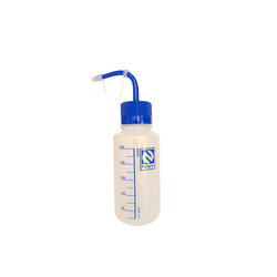 PISSETA GRADUADA 250ML TAMPA AZUL POLIPROPILENO - ... - LEAOLABOR