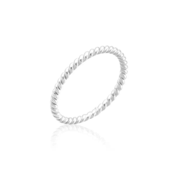 Anel Fio Torcido Prata 925 - A3091 - LE BEAU