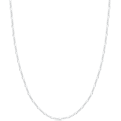 Corrente 3x1 1mm 60cm Prata 925 - c3x1-60 - LE BEAU