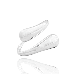 Anel Minimalista Regulável Prata 925 - A4470 - LE BEAU