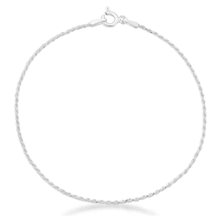 Pulseira Cordão Baiano 1,5mm Prata 925 - PCB100 - LE BEAU