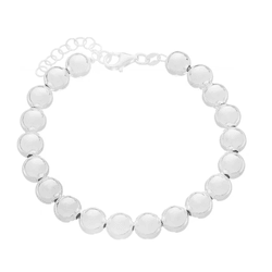 Pulseira Esferas 8mm Prata 925 - PULE8 - LE BEAU