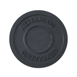 Tampão de Ferro Fundido Aterramento 25cm - 890 - Tampão e grelha GK