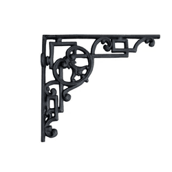 Suporte Mão Francesa de Ferro 41x49 cm - 10008 - Tampão e grelha GK