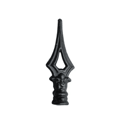 Ponteira de Ferro Fundido 21x07 cm - 3170 - Tampão e grelha GK