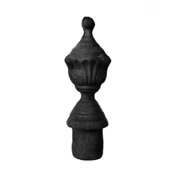 Pinha de Ferro Fundido Oca 28x09 cm - 4040 - Tampão e grelha GK