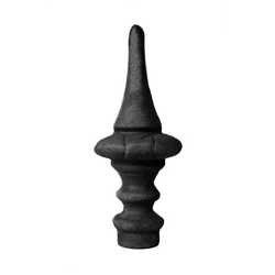 Pinha de Ferro Fundido Oca 29x11 cm - 4050 - Tampão e grelha GK