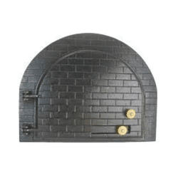 Porta de Forno de Pizza Tijolinho Grande - 910 - Tampão e grelha GK