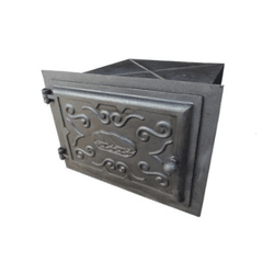 Forno de Ferro Fundido Grande 50X47X33 cm - 449 - Tampão e grelha GK