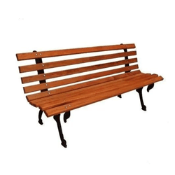 Banco de Praça Tamanduá Verniz - 378 - Tampão e grelha GK