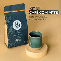 Kit Café com Arte - em Grãos - LEGADO CAFÉS