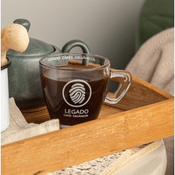 Xícara de Vidro Legado - LEGADO CAFÉS