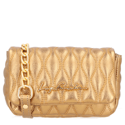 BOLSA EM COURO OURO VELHO - LESSÔ