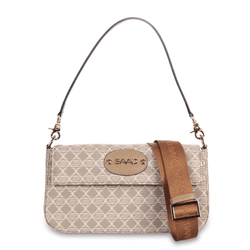 BOLSA SAADISSIMA CASTANHO - LESSÔ