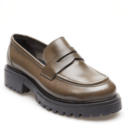 MOCASSIM TORINO COURO VERDE - LESSÔ