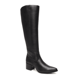 BOTA CAPRI COURO PRETO - LESSÔ