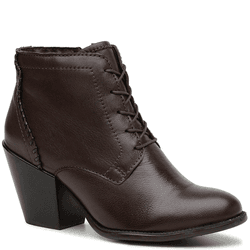 BOTA CANO BAIXO COURO CAFÉ - LESSÔ