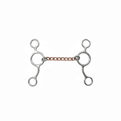 Freio Bolinha Médio Corrente Sport Equine 7296 - 7... - LETÍCIA COUNTRY IMPORT'S