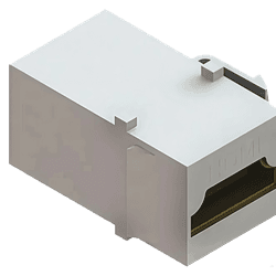 Keystone / Emenda HDMI Branca - QM99080.00 - LEVEL ONE