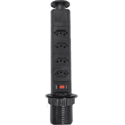 Torre De 4 Tomadas 16 Amperes Com 4 Tomadas Multip... - LEVEL ONE