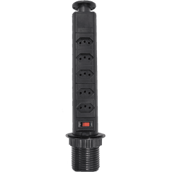 Torre De 5 Tomadas 10 Amperes Com 5 Tomadas Multip... - LEVEL ONE