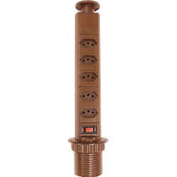 Torre De 5 Tomadas 10 Amperes Com 5 Tomadas Multip... - LEVEL ONE