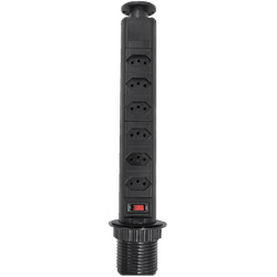 Torre De 6 Tomadas 10 Amperes Com 6 Tomadas Multip... - LEVEL ONE