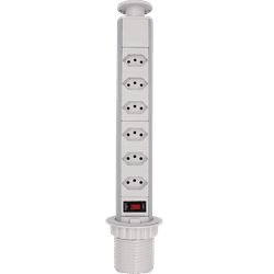 Torre De 6 Tomadas 16 Amperes Com 6 Tomadas Multip... - LEVEL ONE