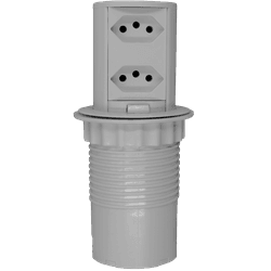 Mini Torre De Tomadas Pop 16 Amperes Com 2 Tomadas... - LEVEL ONE