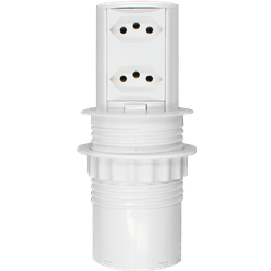 Mini Torre De Tomadas Pop 16 Amperes Com 2 Tomadas... - LEVEL ONE