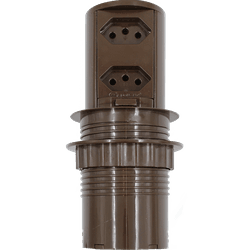 Mini Torre De Tomadas Pop 10 Amperes Com 2 Tomadas... - LEVEL ONE