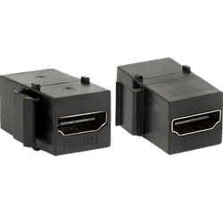 Keystone / Emenda USB 3.0 Preto - QMT-USB3.0-B - LEVEL ONE