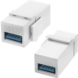 Keystone / Emenda USB 3.0 Branca - QMT-USB3.0 - LEVEL ONE