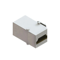 Keystone / Emenda HDMI Branca - QM99080.00 - LEVEL ONE