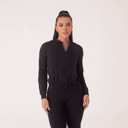 Casaco Bomber Anne - Coleção Fitness - Linhas & Co... - Linhas & Cores