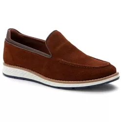 9008 Sapato Masculino Camurça Castor Chelsea - 900... - LOGALY ATACADO