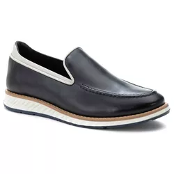9008 Sapato Masculino Elite Couro Preto Chelsea - ... - LOGALY ATACADO
