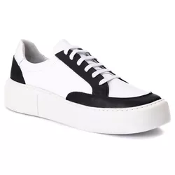 2821 Comfort/Nobuck Branco/Preto Everest Gelo - 28... - LOGALY ATACADO