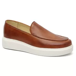 5503 Slip On Masculino Milao Comfort Castor - 5503 - LOGALY ATACADO