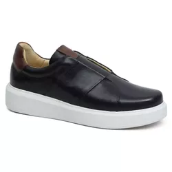 5504 Casual Masculino Milao Luvado Comfort Preto -... - LOGALY ATACADO
