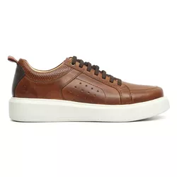 5509 Sapato Masculino Comfort Milao Castor - 5509 - LOGALY ATACADO