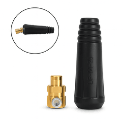 Conector Cabo Macho 9mm - 10 A 25mm Ômega