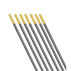 Kit 10 Eletrodo Tungstênio Ponta Amarela 1,5% Lant... - Loja Caravelas