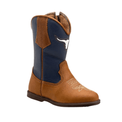 BOTA MASCULINA JUVENIL TEXANA BOI FÓSSIL CARAMELO ... - Caminhos da Roça