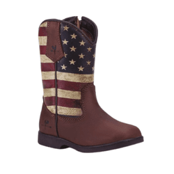 BOTA TEXANA INFANTIL CAFÉ ESTILO AMERICANA - XB301... - Caminhos da Roça