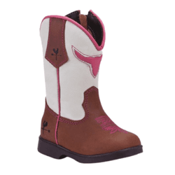 BOTA TEXANA INFANTIL FEMININA FÓSSIL CARAMELO - X... - Caminhos da Roça