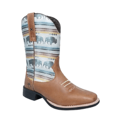 BOTA TEXANA MASCULINA FÓSSIL CARAMELO - A5030 - Caminhos da Roça
