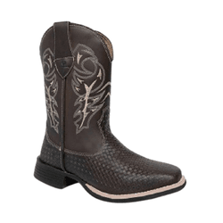 BOTA TEXANA MASCULINA FÓSSIL CAFÉ - A8007 - Caminhos da Roça