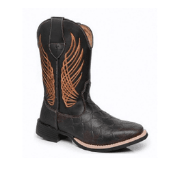 BOTA TEXANA MASCULINA FÓSSIL CAFÉ - A8018 - Caminhos da Roça
